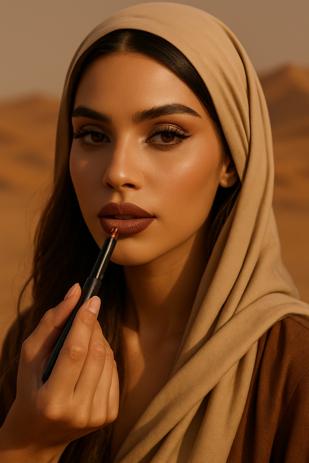 Zahani Sahara Brown Velvet Lip Contour